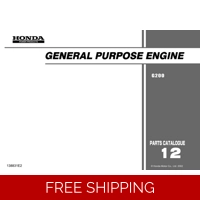 HONDA G 200 SERIES ENGINES PARTS MANUALS