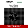 HONDA GC SERIES ENGINES GC135 OWNERS SERVICE MANUAL