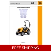 JCB 323, 327 HST TRACTOR SERVICE REPAIR MANUAL