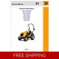 JCB 323, 327 HST TRACTOR SERVICE REPAIR MANUAL