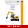 JCB EXCAVATOR JS115 JS130 JS145 – TIER III AUTO SERVICE REPAIR MANUAL