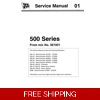JCB 500 SERIES LOADALL SERVICE REPAIR MANUAL 2