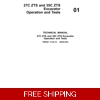 01 JOHN DEERE 27C ZTS AND 35C ZTS EXCAVATOR OPERATION AND TESTS MANUAL