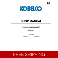 KOBELCO 17SR EXCAVATOR (TIER 4 ) WORKSHOP MANUAL