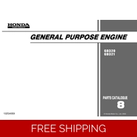 HONDA GD SERIES -GD320 321 CODE GPB GPAD PARTS MANUAL