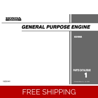 HONDA GS SERIES -GS190A CODE GCACA PARTS MANUAL