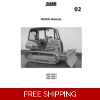CASE 650K, 750K, 850K CRAWLER DOZER TIER 2 REPAIR MANUAL