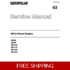 02 CATERPILLAR 6D16 DIESEL ENGINE SERVICE MANUAL
