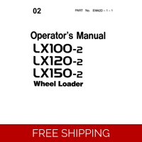 HITACHI LX100-2, LX120-2, LX150-2 WHEEL LOADER OPERATORS M..