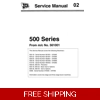 JCB 500 SERIES LOADALL SERVICE REPAIR MANUAL