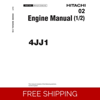 02 ISUZU 4JJ1 ENGINE MANUAL RELATED WITH HITACHI PRODUCT