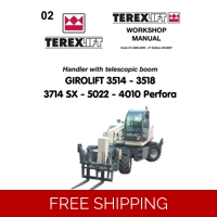 02 TEREX 3514-3518-3714SX-5022-4010 GIROLIFT WORKSHOP MANUAL