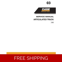 CASE 340 ARTICULATED TRUCK SERVICE REPAIR MANUAL