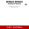 HITACHI EX 150LC-5 , EX 160LC-5 WORKSHOP MANUAL