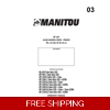 MANITOU ML 635 TO MT 1740 TELEHANDLER OPERATORS MANUAL