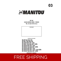 MANITOU ML 635 TO MT 1740 TELEHANDLER OPERATORS MANUAL