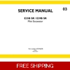 NEW HOLLAND E35B SR, E39B SR MINI EXCAVATOR SERVICE MANUAL