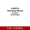 KUBOTA ENGINE 03 SERIES WORKSHOP MANUAL