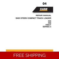 CASE 435, 445, 445CT SERIES 3 TRACK LOADER SERVICE REPAIR MANUAL