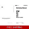 HITACHI ZW 65-75-95 WHEEL LOADER WORKSHOP MANUAL AND DIAGRAMS