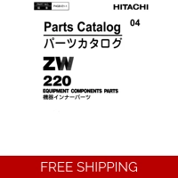 HITACHI ZW220 WHEEL LOADER PARTS CATALOG