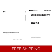 04 ISUZU 6WG1 ENGINE MANUAL RELATED WITH HITACHI PRODUCT