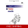 TAKEUCHI TW50 WHEEL LOADER PARTS MANUAL – E105833