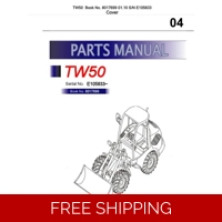 TAKEUCHI TW50 WHEEL LOADER PARTS MANUAL – E105833