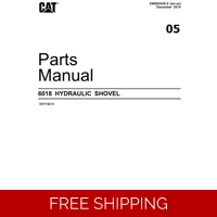 05 CATERPILLAR 6018 HYDRAULIC SHOVEL PARTS MANUAL
