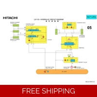 HITACHI LX110-7 HYDRAULIC CIRCUIT DIAGRAM