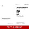 HITACHI ZW 80-90 WHEEL LOADER TECHNICAL MANUAL OPERATIONAL PRINCIPLES