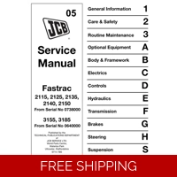 JCB FASTRAC 2115, 2125, 2135, 2140, 2150 SERVICE REPAIR MANUAL