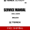 05 TEREX SKL834 WHEEL LOADER SERVICE REPAIR MANUAL