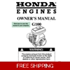 HONDA G SERIES ENGINES OWNERS SERVICE MANUALS FULL SET