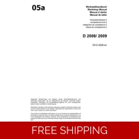 05 DEUTZ D 2008-2009 SERVICE WORKSHOP MANUAL