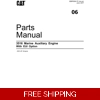 06 CATERPILLAR 3516 MARINE AUXILIARY ENGINE PARTS MANUAL