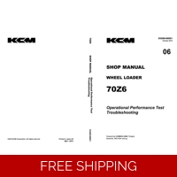 KAWASAKI 70Z6 TROUBLESHOOTING AND TESTING MANUAL