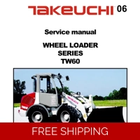 TAKEUCHI TW60 WHEEL LOADER SERVICE REPAIR MANUAL