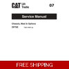 07 CATERPILLAR DP70E LIFTTRUCK SERVICE REPAIR MANUAL