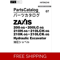 HITACHI ZAXIS 200 TO 280 CLASS TECHNICAL TROUBLESHOOTING MANUAL
