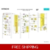 HITACHI LX110-7 WHEEL LOADER ELECTRICAL DIAGRAM