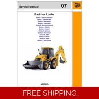 JCB 3C 3CX 4CX BACKHOE LOADER SERVICE REPAIR MANUAL