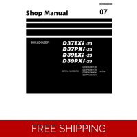 KOMATSU D37EXI-23, D37PXI-23, D39EXI-23, D39PXI-23 WORKSHOP MANUAL