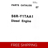 07 MITSUBISHI S6R-Y2TAA1 ENGINE PARTS CATALOG RELATED WITH HITACHI PRODUCT