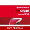 MASSEY FERGUSON MF2635 2WD / 4WD TRACTORS (73.8 HP) OPERATOR MANUAL