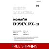KOMATSU D39EX-21, D39PX-21 WORKSHOP MANUAL