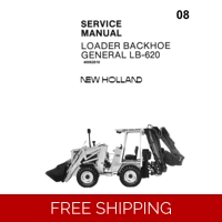NEW HOLLAND BACKHOE LOADER LB-620 SERVICE MANUAL