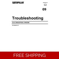 09 CATERPILLAR C6.6 INDUSTRIAL ENGINE TROUBLESHOOTING MANUAL