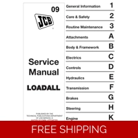 JCB 520 AND 526 SERIES LOADALL SERVICE REPAIR MANUAL