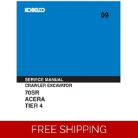KOBELCO 70SR EXCAVATOR (TIRE 4 ) SERVICE REPAIR MANUAL
